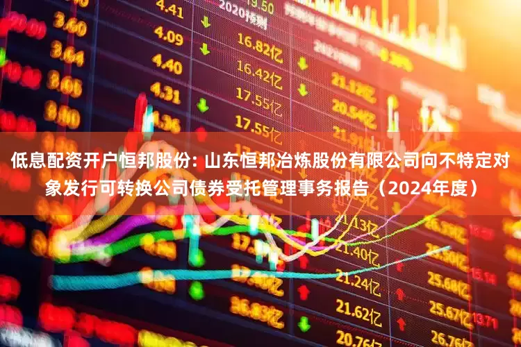 低息配资开户恒邦股份: 山东恒邦冶炼股份有限公司向不特定对象发行可转换公司债券受托管理事务报告（2024年度）